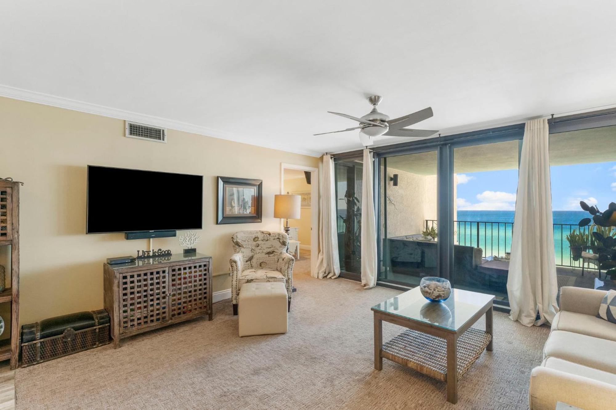 Stunning 2/2 Designer Condo W Coastal Appeal Right On The Gulf! ปานามาซิตี้บีช ภายนอก รูปภาพ