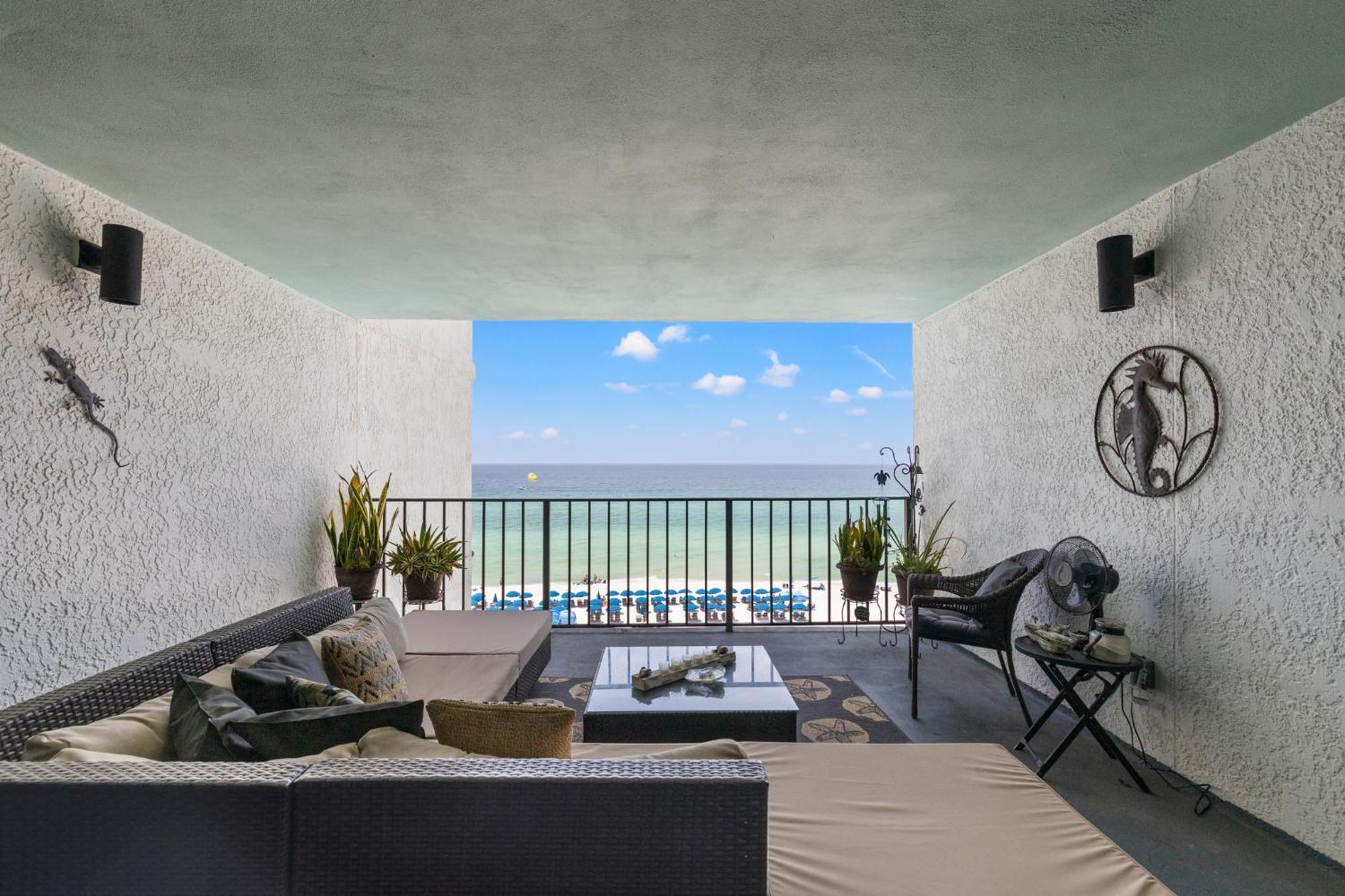 Stunning 2/2 Designer Condo W Coastal Appeal Right On The Gulf! ปานามาซิตี้บีช ภายนอก รูปภาพ