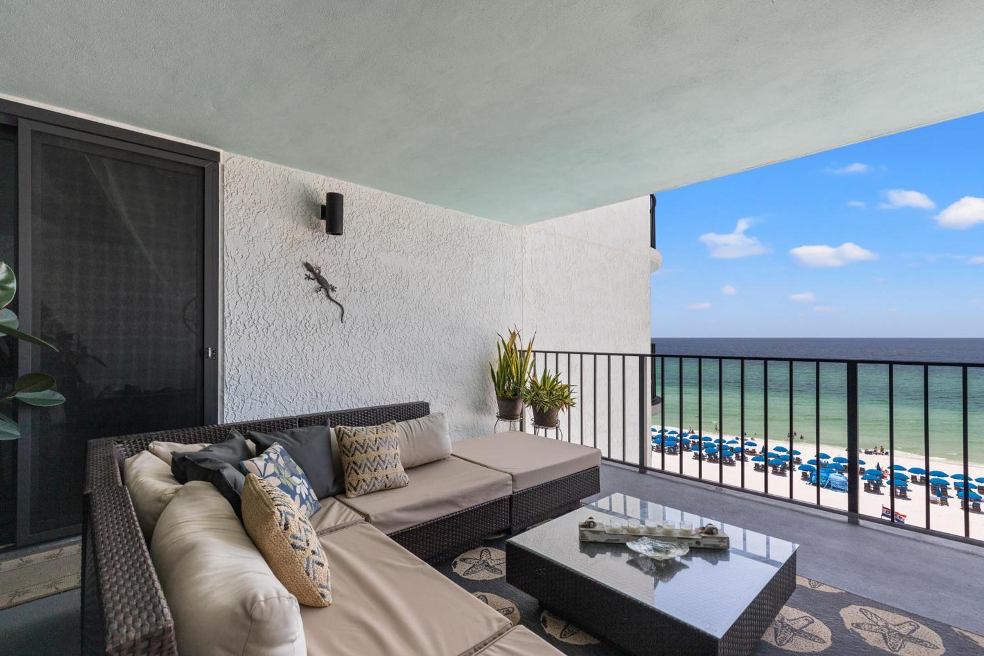 Stunning 2/2 Designer Condo W Coastal Appeal Right On The Gulf! ปานามาซิตี้บีช ภายนอก รูปภาพ