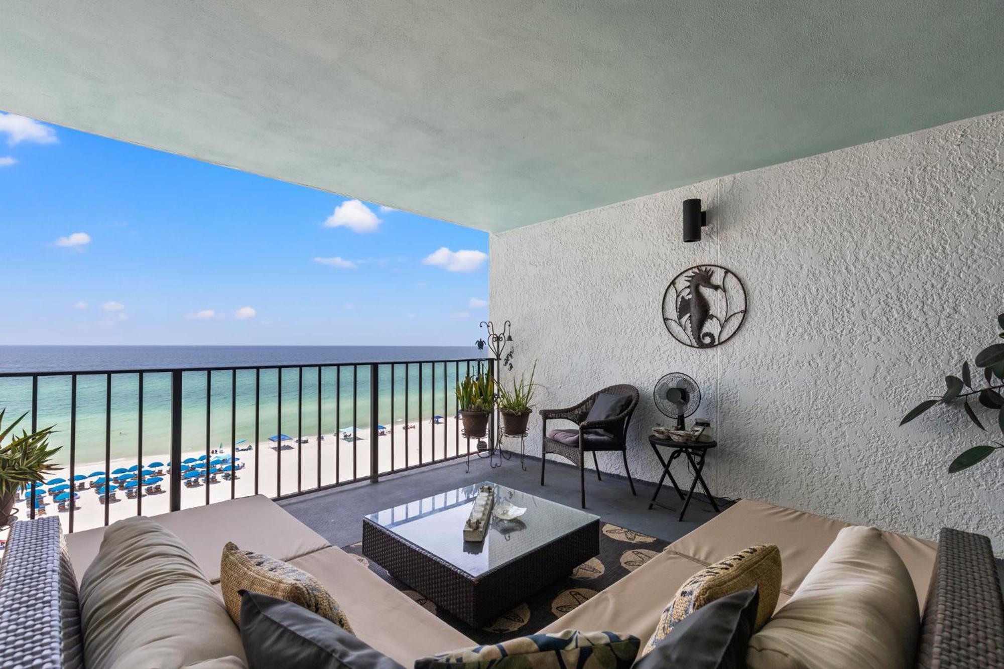Stunning 2/2 Designer Condo W Coastal Appeal Right On The Gulf! ปานามาซิตี้บีช ภายนอก รูปภาพ